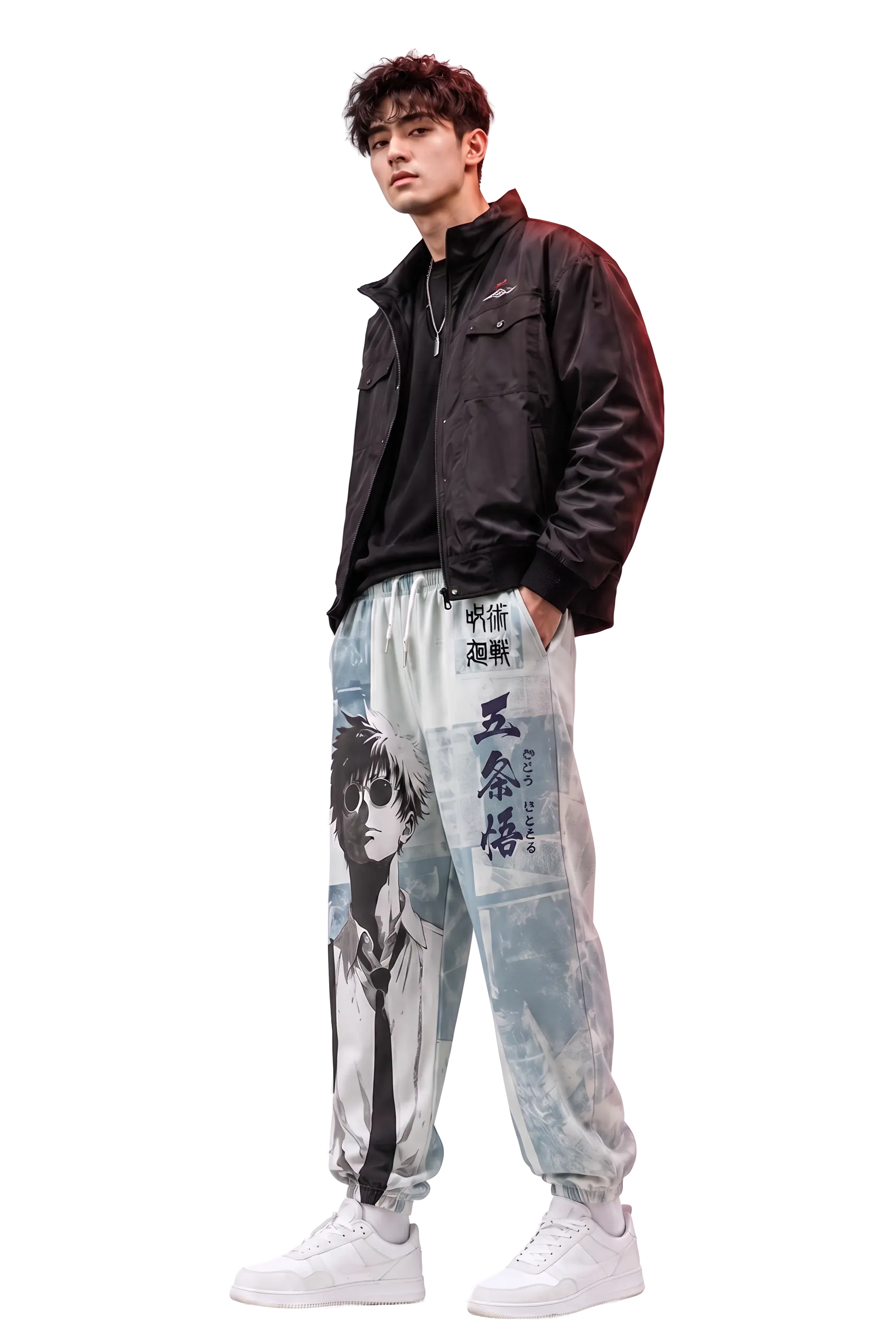 Wide Leg Pants model