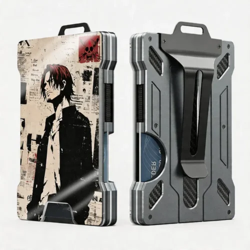 AA Metal Wallet One Piece Pirate Design