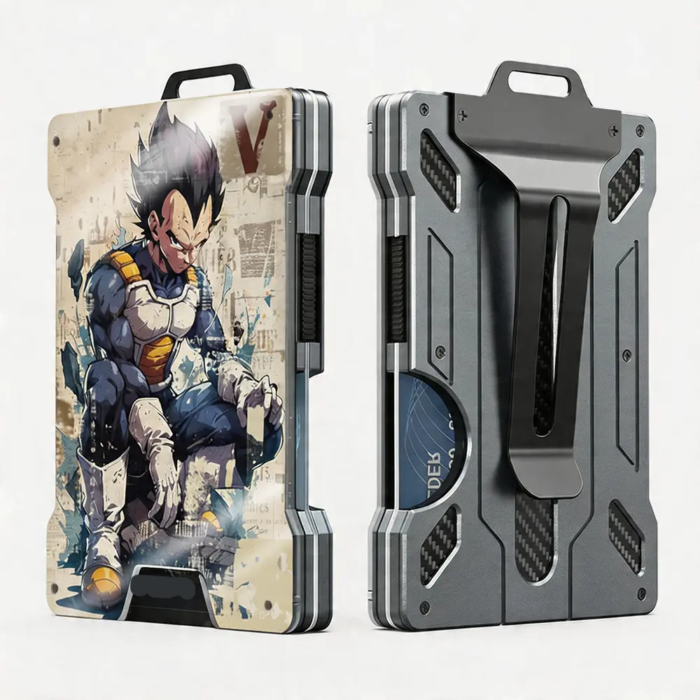 AC Metal Wallet Dragon Ball Design