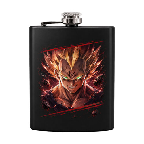 AC007 Hip Flask Dragon Ball Vegeta Design