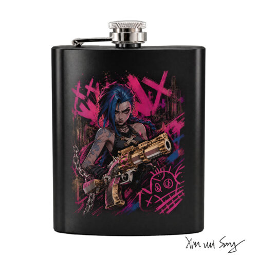 CG004 Hip Flask Arcane Jinx Design